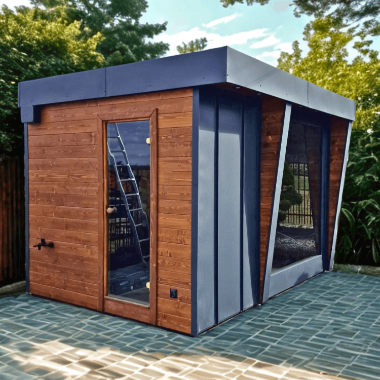Przestronna sauna 3 x 2,2 m – idealna do przydomowego ogrodu lub strefy rekreacyjnej