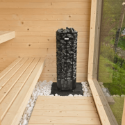 Elektryczny piec Narvi 9 kW z dotykowym sterownikiem Wi-Fi – zdalne ustawianie temperatury