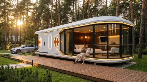 Dom modułowy M8 – idealne rozwiązanie na kemping i ośrodek wczasowy