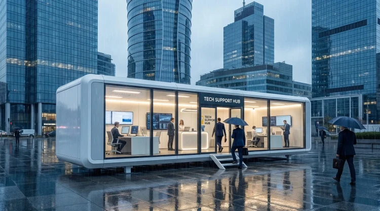 Dom kapsułowy M13 – idealne dopasowanie do każdej koncepcji działki